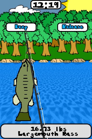 Doodle Fishing Lite screenshot 3