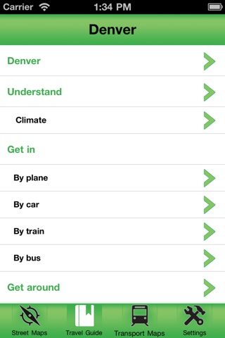 Denver Offline Street Map screenshot 2