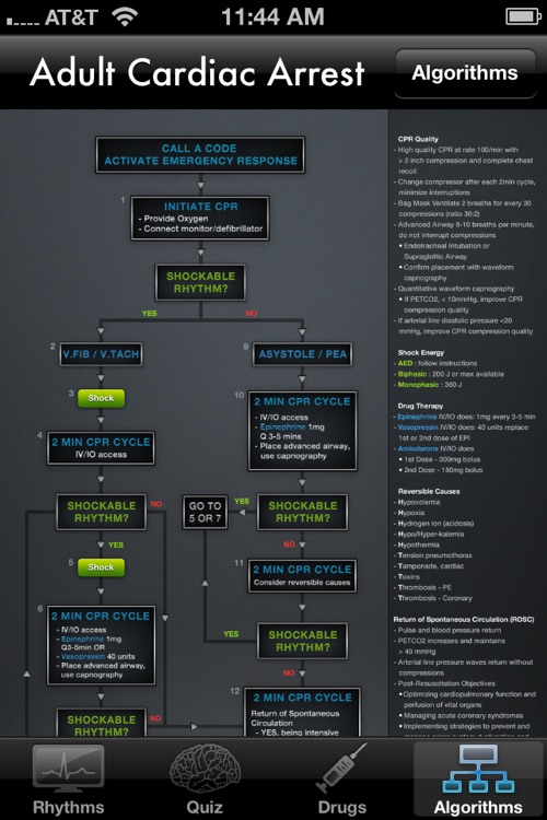 ACLS Rhythms - Resuscitation Guidelines & ECG Advisor screenshot-3
