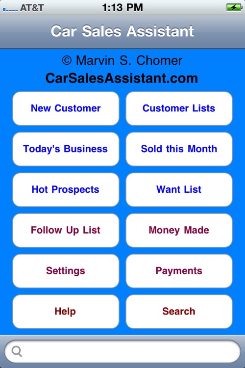 Car Sales Assistant by Marvin S. Chomer