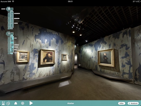Visite guidée 360° de l’exposition Bohèmes, Grand Palais, Paris. screenshot 2