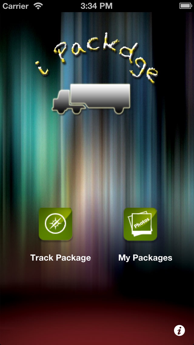 iPackage - Global Package Tracking Screenshot 1