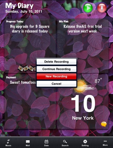 SquareDiary HD screenshot 3