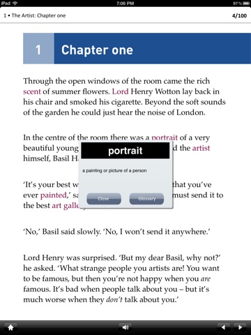 The Picture of Dorian Gray: Oxford Bookworms Stage 3 Reader (for iPad) screenshot 3