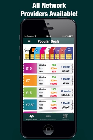 UK Sim Deals screenshot 2