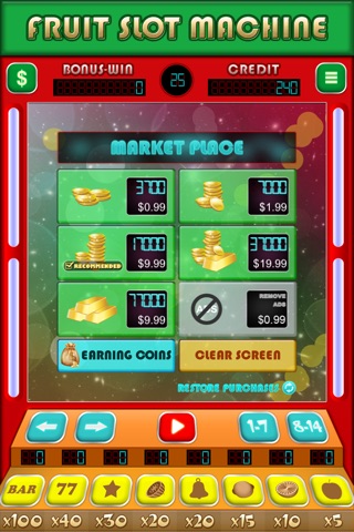 Fruit Slot Machine screenshot 2