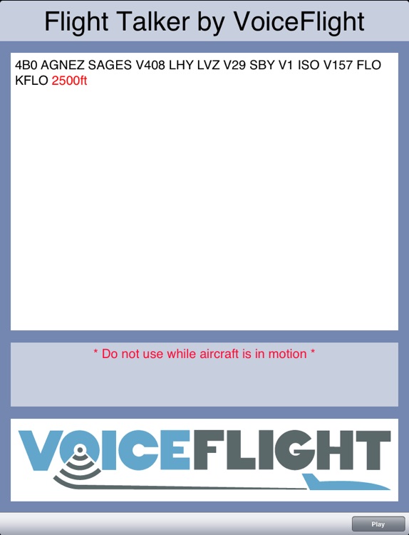 Flight Talker