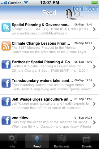 Earthscan Resources for a Sustainable Future screenshot 2