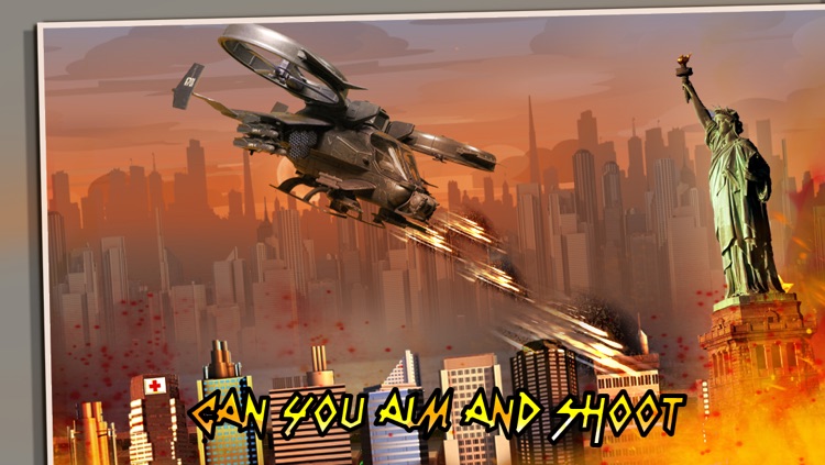 Helicopter War in Future New York Free - Zombies Total Destruction - Free Version screenshot-3