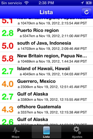 Earthquake Pro! Your App for Earthquake Maps and Alerts From Around The Globe screenshot 2