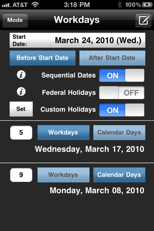 Workdays Free - Business Date Calculator screenshot-3