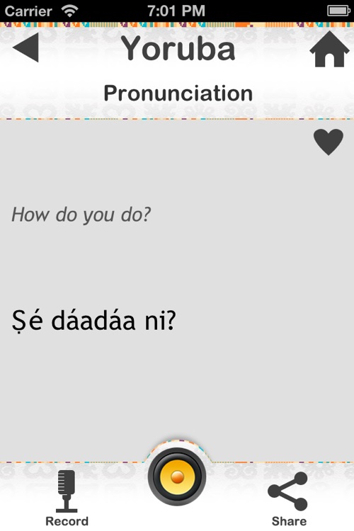 Yoruba for travellers to Nigeria screenshot-3