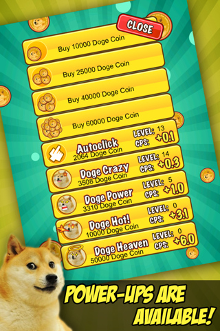 Doge Clicker Coin Collector Free Game! screenshot 2