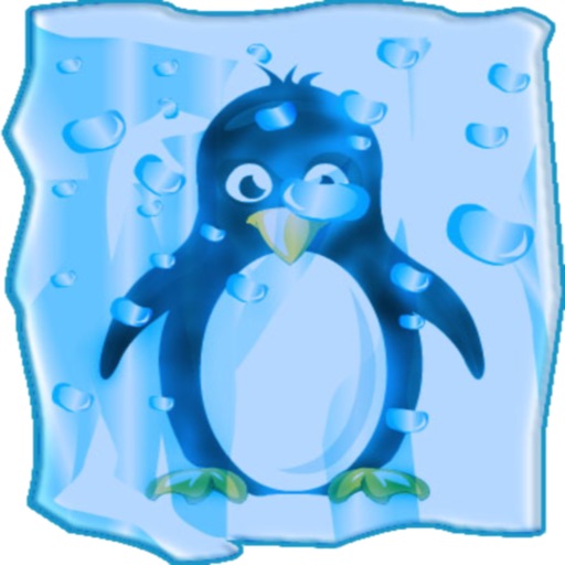 Ice Cube Penguin Lite Icon