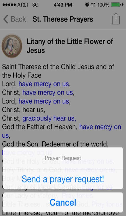 Saint Therese Prayers