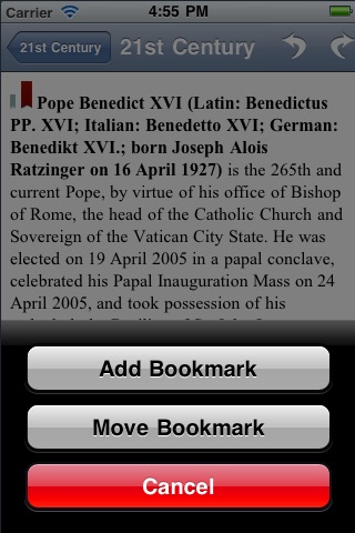 Popes of the Catholic Church ✟ Saint Peter to Pope Benedict XVI screenshot 3
