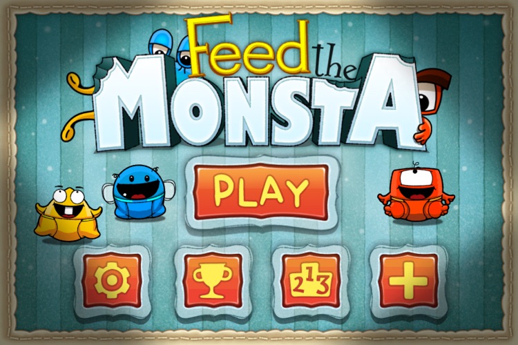 Feed the Monsters flick puzzle game