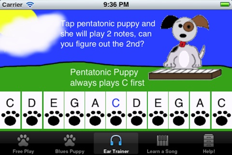 Pentatonic Puppy screenshot 3