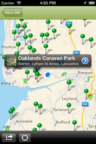 Sites UK Lite - Caravan and Camping Sites in the UK screenshot 4