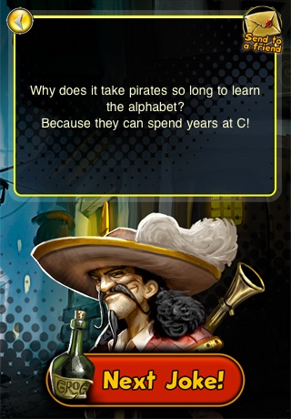 Pirates of Black Cove: 1001 Pirate Jokes screenshot 3