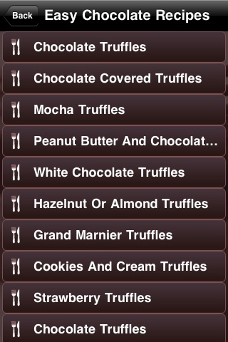 Easy Chocolate Recipes screenshot 3