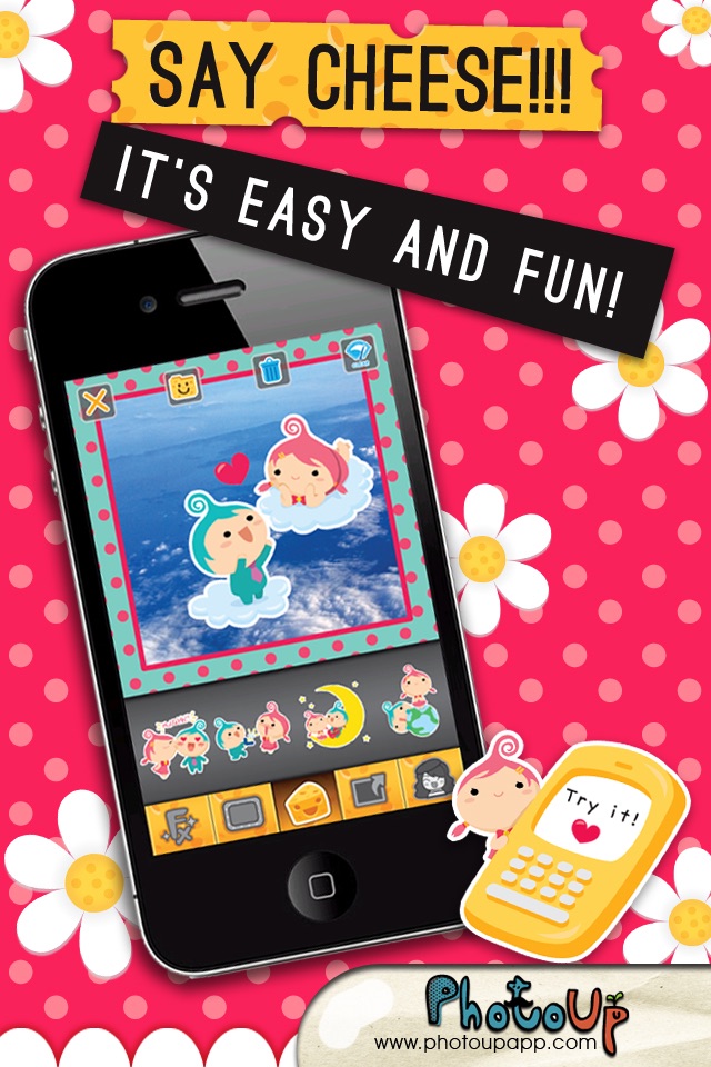 CAM CHEESE  by PhotoUp - cute sticker for decorate photos screenshot 4