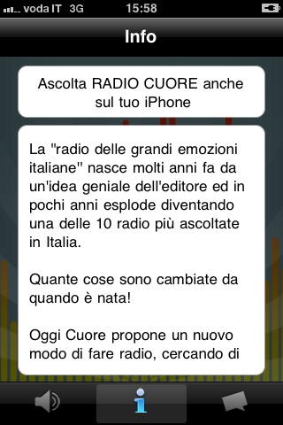 Radio Cuore screenshot 2