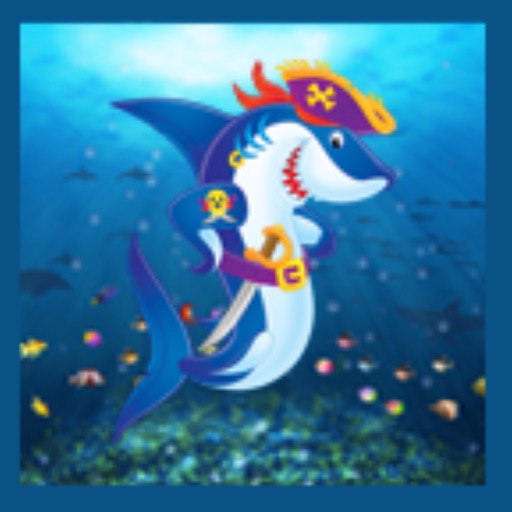 Swim Shark! Swim! Free Icon