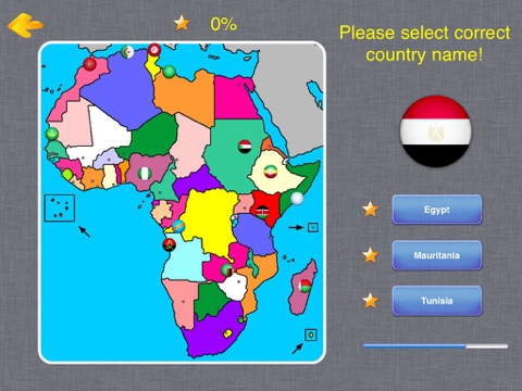 7 continents country flags game HD(Asia,Europe,Africa,Oceania,North America,Center America,South America) screenshot 3