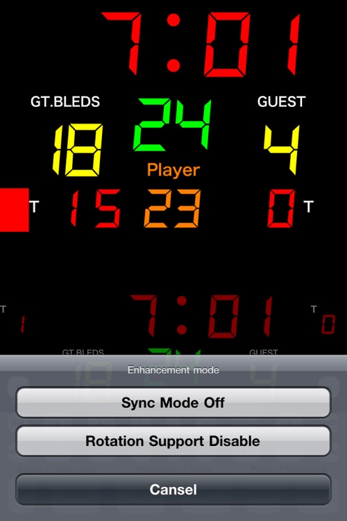 Basketball Scoreboard -Dejibo- screenshot-4
