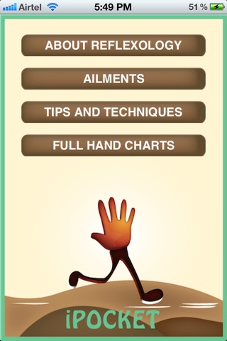 iPocket Hand Reflexology screenshot 2