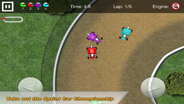 Dirt Racing Sprint Car Game screenshot-3