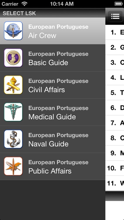 Portuguese - LSK