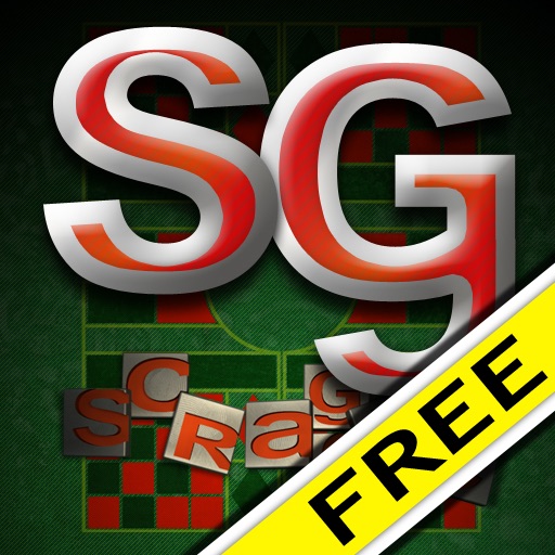 Scraggle - A funny word game for your friends and family party iOS App