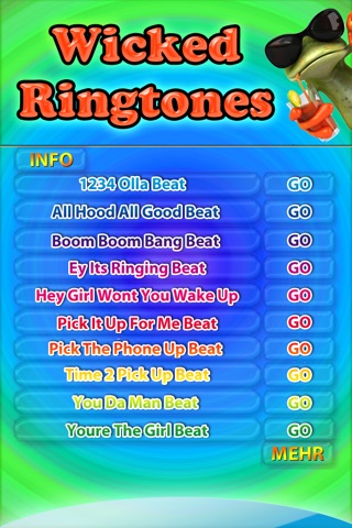 Wicked Ringtones screenshot 2