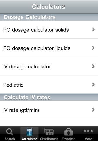 Delmar Nurse's Drug Handbook Application – Lite Version screenshot 4