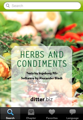 Herbs and Condiments