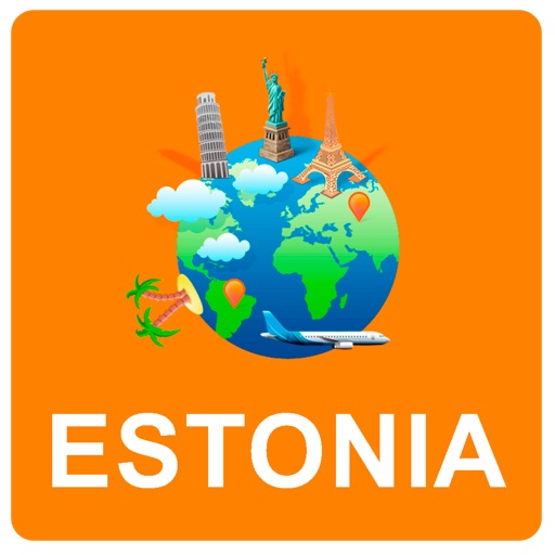 Estonia Off Vector Map - Vector World icon