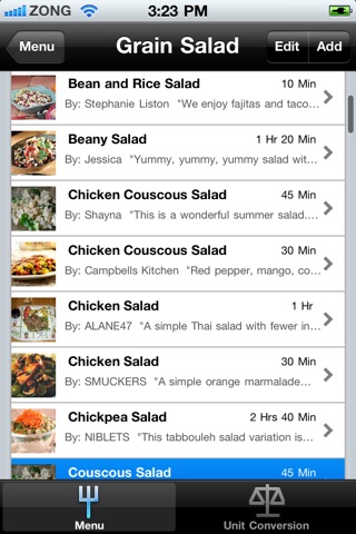 Appetizing Salads screenshot 2