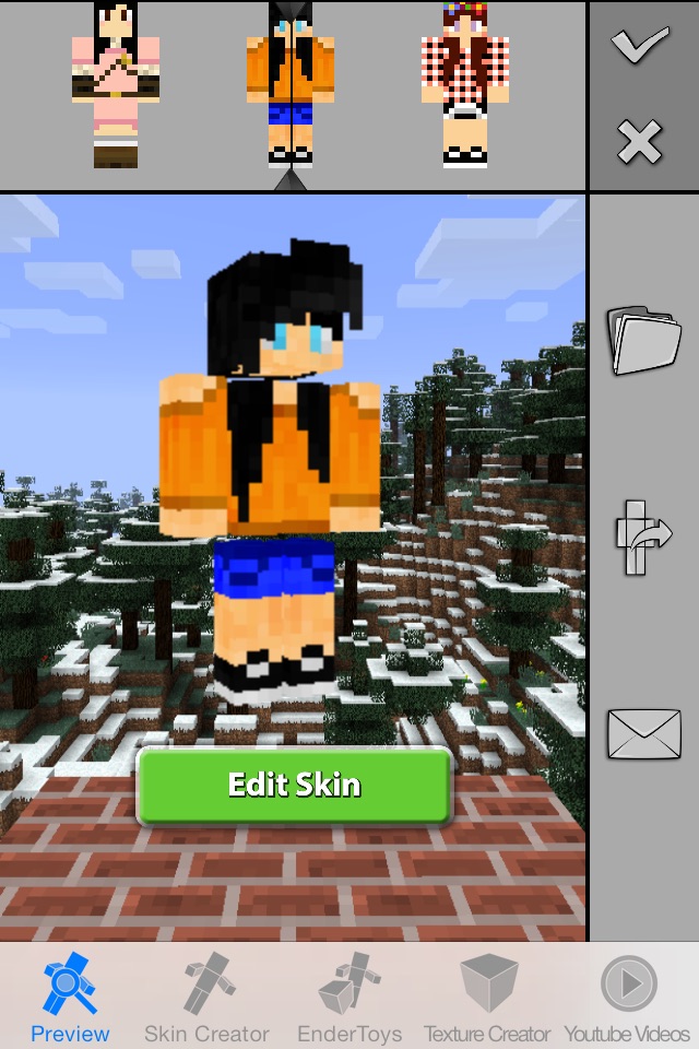 Girls Skins Pro for Minecraft Game Textures Skin screenshot 4