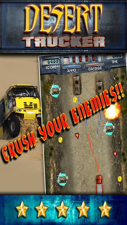 A Desert Trucker - Real Lorry And Truck Driver Offroad Chase Racing Games 3D FREE