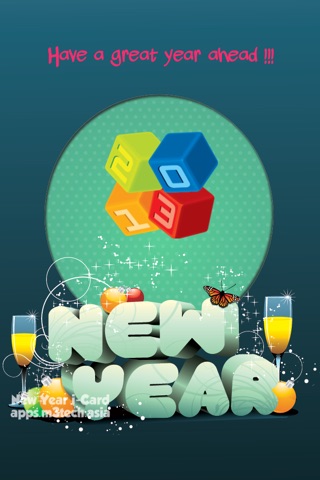 New Year Greetings Card screenshot 4