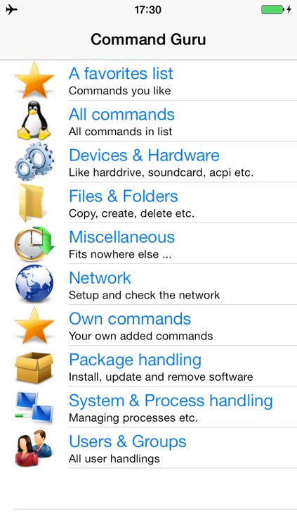 Command Guru for Linux