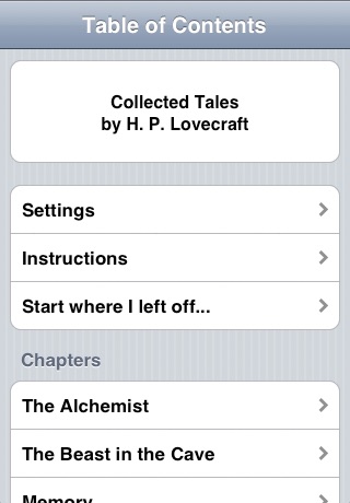 H. P. Lovecraft: Collected Tales