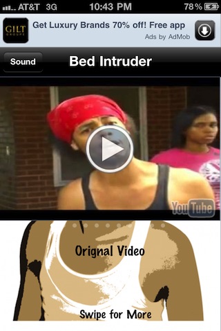 Bed Intruder screenshot 2