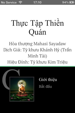 Căn bản Thiền Minh Sát screenshot 3