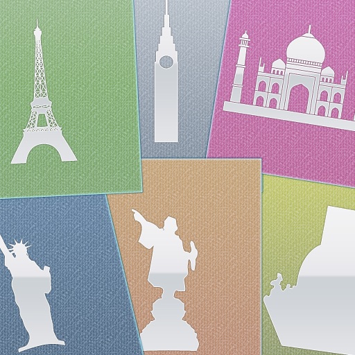 World Cards Memory Game icon