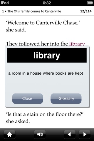 The Canterville Ghost: Oxford Bookworms Stage 2 Reader (for iPhone) screenshot 3