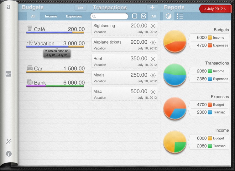 Budget Notes HD for Home Budget