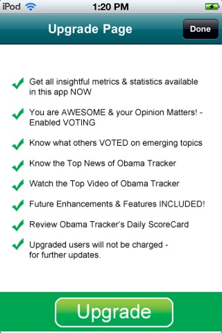 Obama Tracker Free screenshot 2